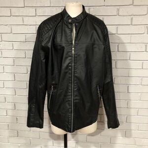 Barney's Originals Faux Leather Jacket in Black